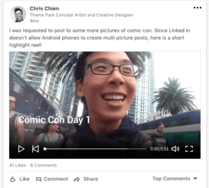 LinkeIn Video - Go Behind the Scenes